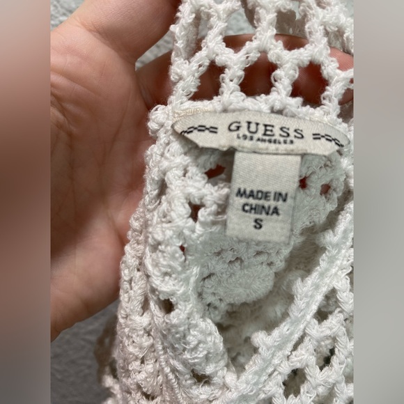 Small Guess crochet top, ties in the back - Picture 3 of 3